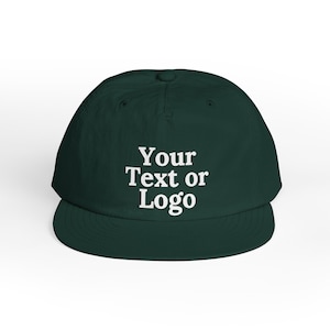 Gorra de surf personalizada: gorra con texto o logotipo personalizado - Gorra de playa de nailon reciclado - Gorra de surf personalizada imagen 12