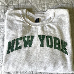 New York State Sweatshirt, Retro New York Crewneck, USA State sweatshirt, NYC Sweatshirt