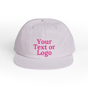 Gorra de surf personalizada: gorra con texto o logotipo personalizado - Gorra de playa de nailon reciclado - Gorra de surf personalizada imagen 5