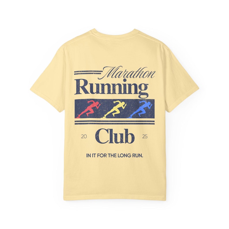 Camiseta del Club de Corredores de Maratón: Camiseta de maratón, colores cómodos imagen 5