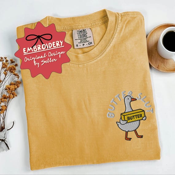 Comfort Colors Funny Butter Shirt, Funny Baking T Shirt, Salted Butter Tshirt, Baker Gift, Butter Lover Tee, Foodie Gift, Gift for Baker