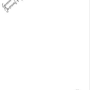 May include: White journal page with the text "Scenic Route Journal Page" in black script in the upper left corner. The Berry Vine logo is in the lower right corner.