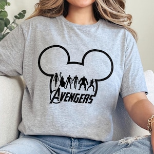 Mickey Avengers Shirt, Star Wars Characters, Mickey Ears, Disney Avengers Shirt, Disney Family Shirts, Avengers, 261361