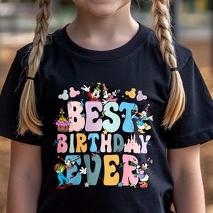 Disney Best Birthday Ever Shirt, Disney Shirt, Birthday Disney Shirt , Disneyworld Tee, Birthday Shirt, Mickey Birthday Shirt 262774
