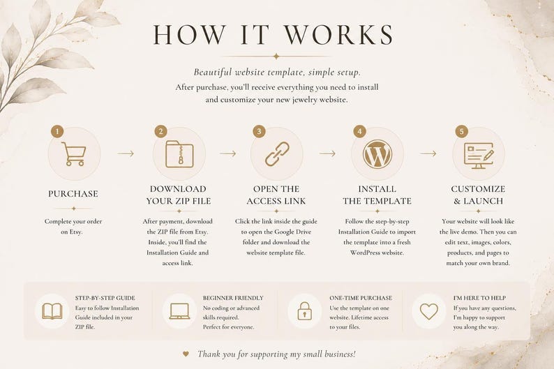 Jewelry Website Template for WordPress | Elementor WooCommerce Theme image 3
