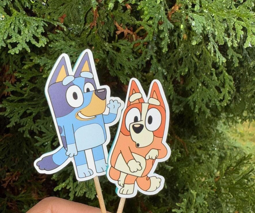 16-Piece Bluey Character Set