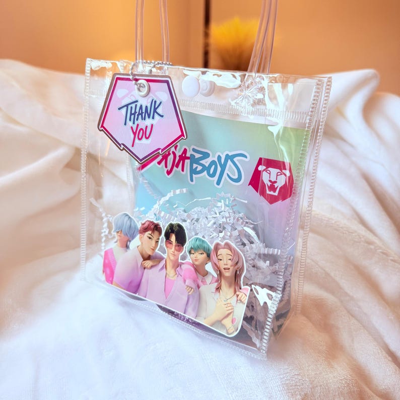 Huntrx K-Pop Goodie Bags – Personalized Party Favor Bags for Kids Birthday image 4