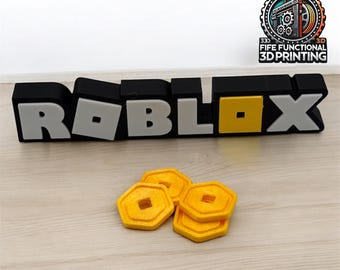 Roblox Robux Coins – Gamer Toy | Roblox Party Favour | Fun Collectible for Kids