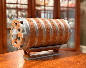 Mechanical Cryptex Lock Box – Resettable Code Puzzle Box • Secret Treasure Storage Gift