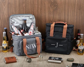 Enfriador de botellas para padrinos de boda, enfriador bordado para padrinos de boda, enfriador de golf para hombres, regalo para despedida de soltero, regalo para padrinos de boda, regalo para hombres.