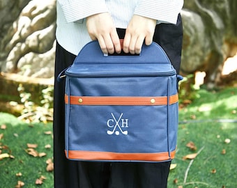 Custom Beer Cooler Bag, Custom Groomsmen Gift Large Beer Cooler, Bachelor Party, Golf Cooler for Men, Custom Insulated Bag, Best Gifts