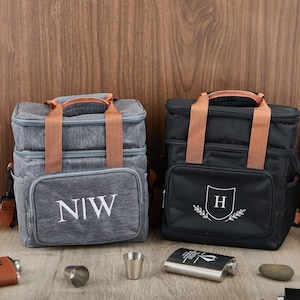 Zaino termico personalizzato per lo sposo, zaino termico per birra da golf, zaino termico da escursionismo, regalo per il testimone dello sposo, zaino termico personalizzato per il pranzo