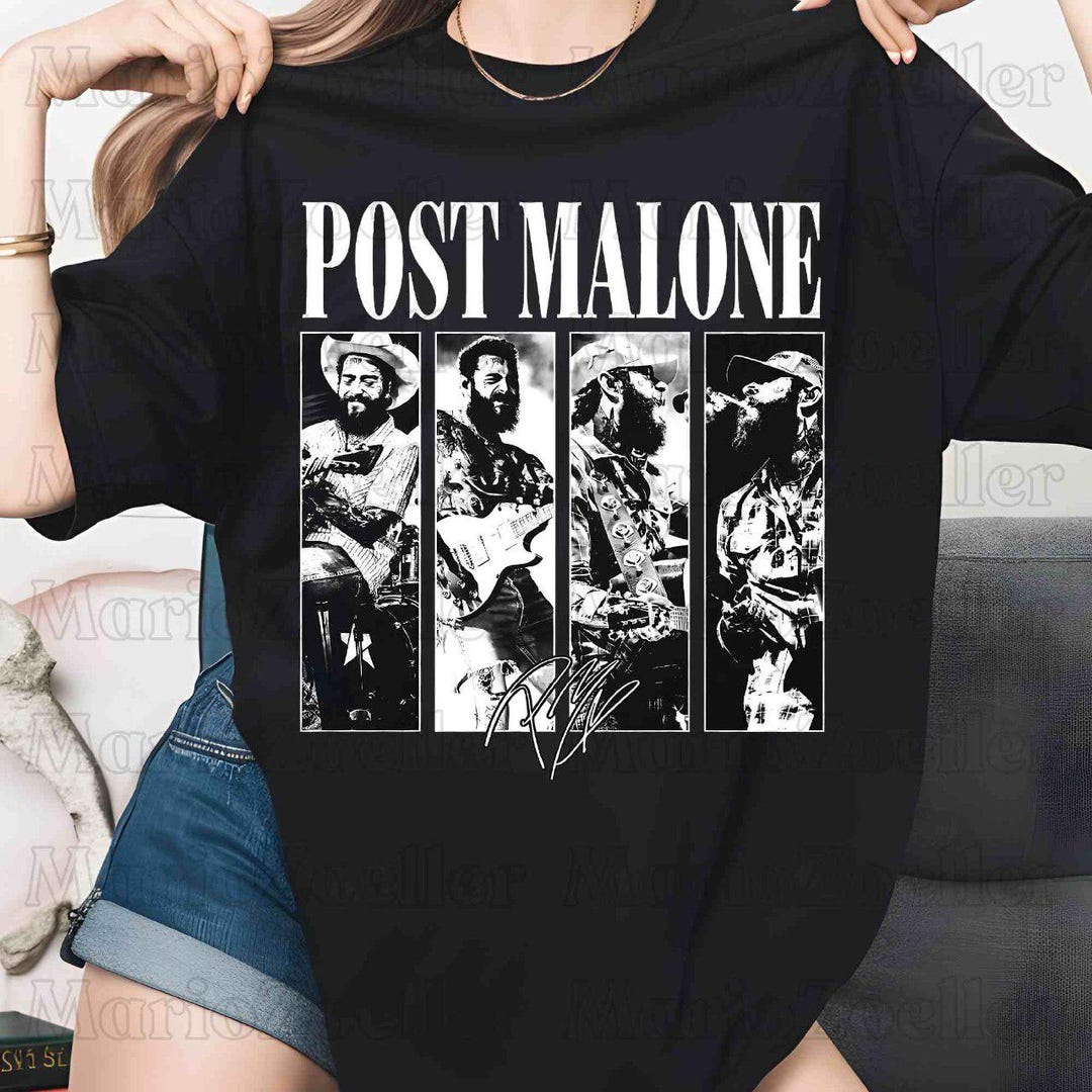 Post Malone Posty & Truck Vintage Tee main image 0