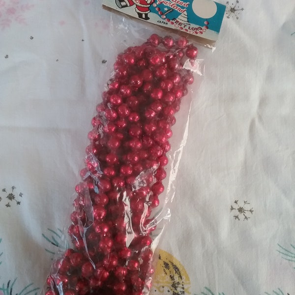 Glass Bead Garland Etsy