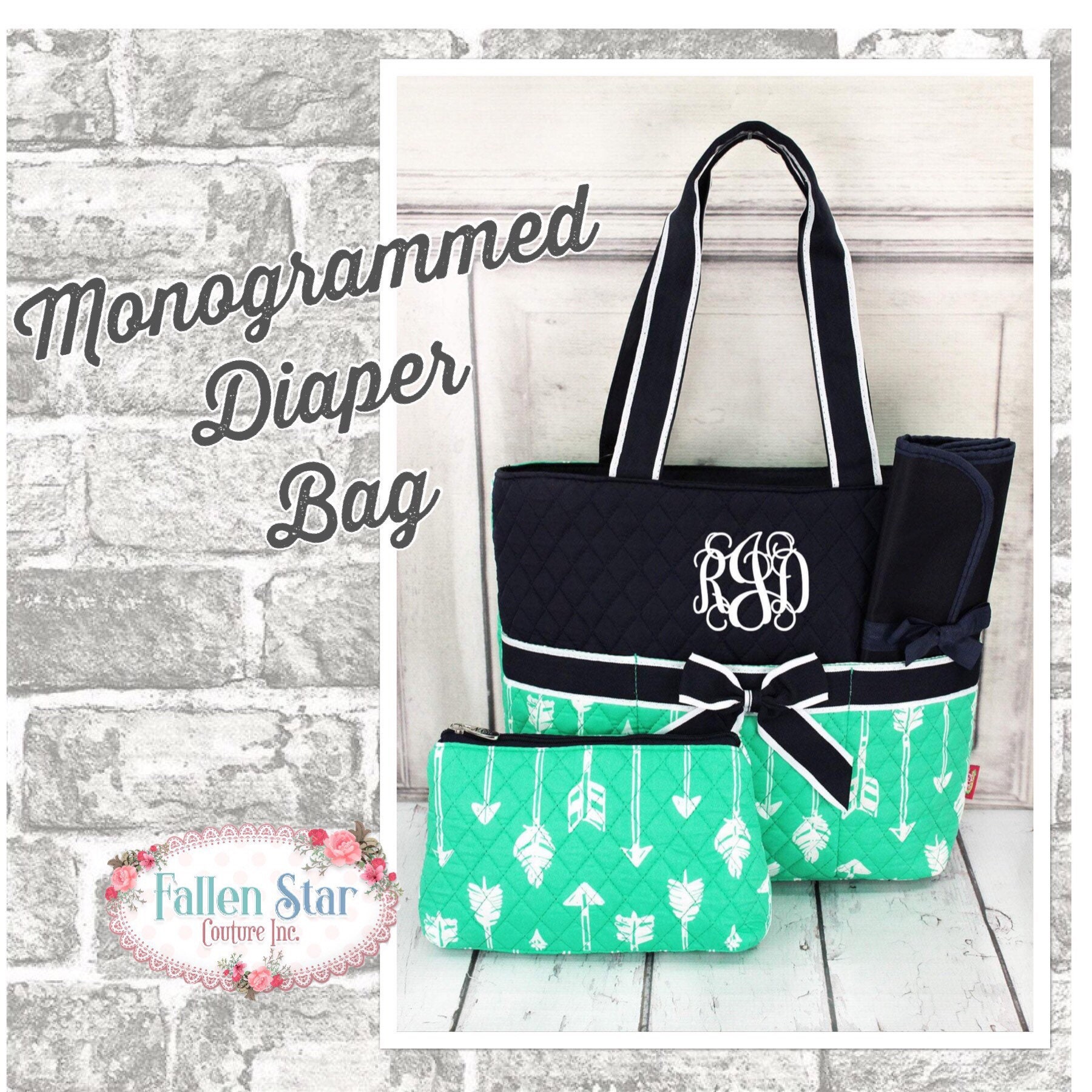 personalized diaper bags for girls