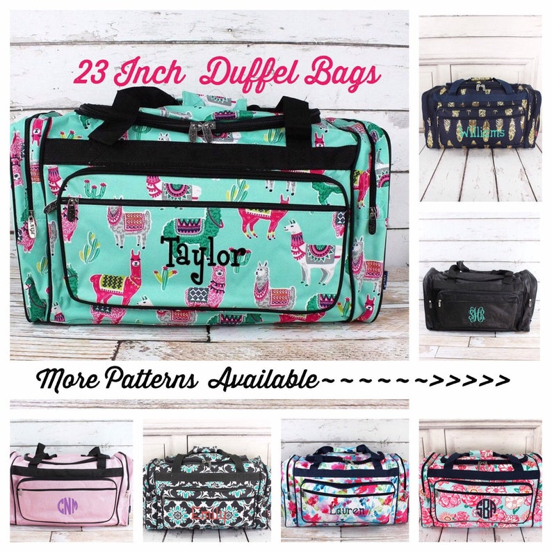 personalized duffle bags cheap