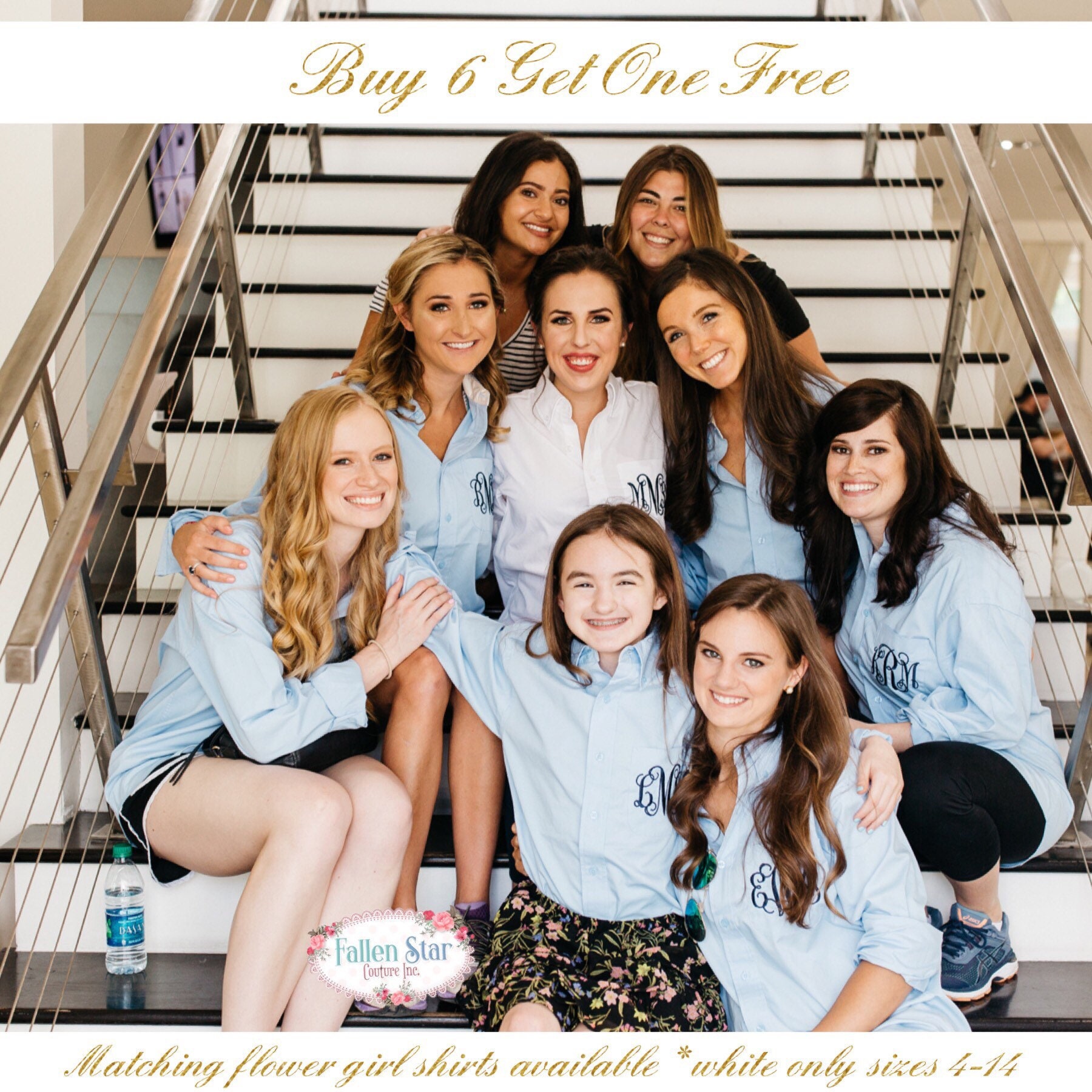 bridesmaids button up shirts