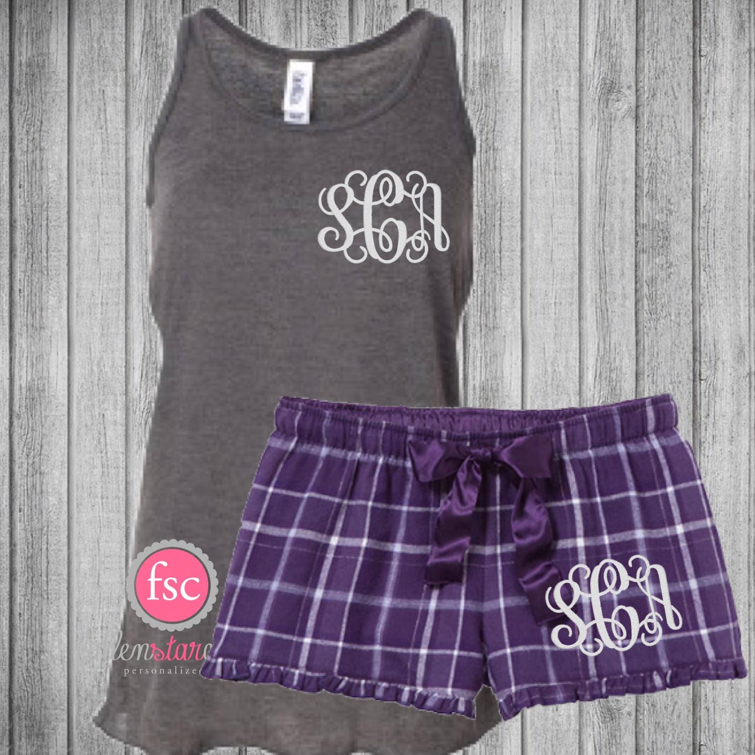 bridesmaid shorts and tanks