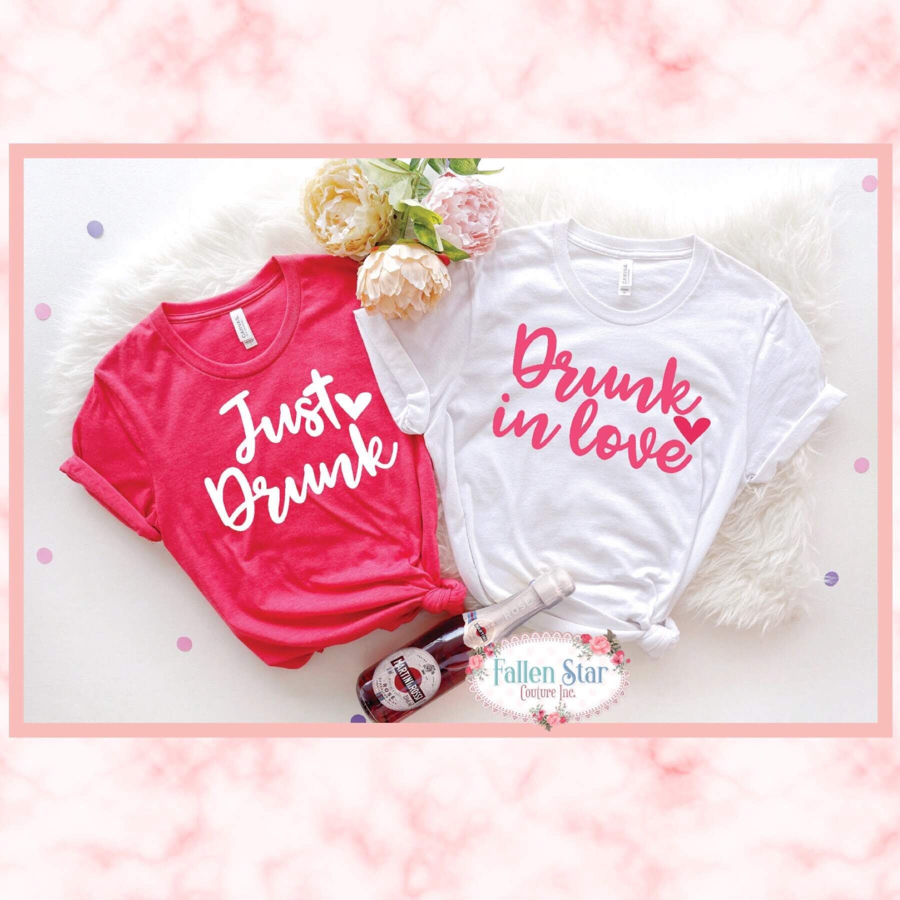 bride and bridesmaid tops