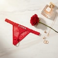 Personalized Name Thong | Custom Lingerie, Valentine's Gift