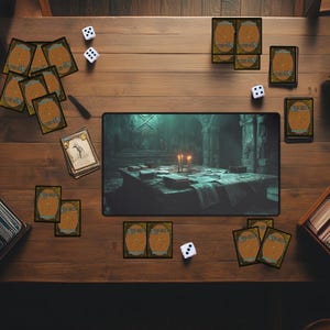 Magic Devotion Playmat | Fantasy Spellcaster Table | MTG & TCG Mat