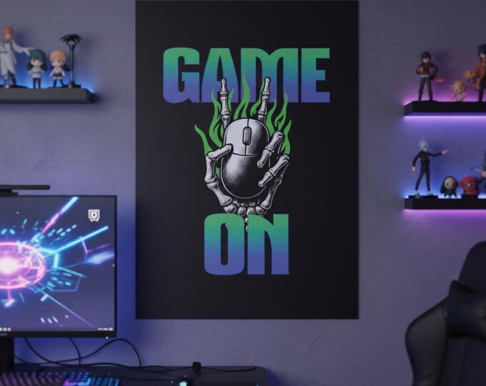 Game On PC Gamer Poster