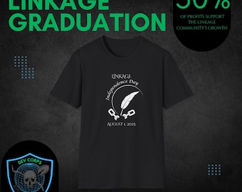 Linkage Independence Day Fundraiser Shirt | Support Art, Access & Justice