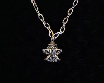 Ancient Artifact Necklace | Handmade Tribal Figure Talisman Pendant