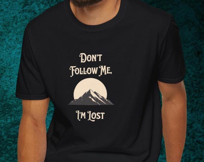 Lost Gamer Tee | Don't Follow Me T-shirt | RPG Explorer Gift