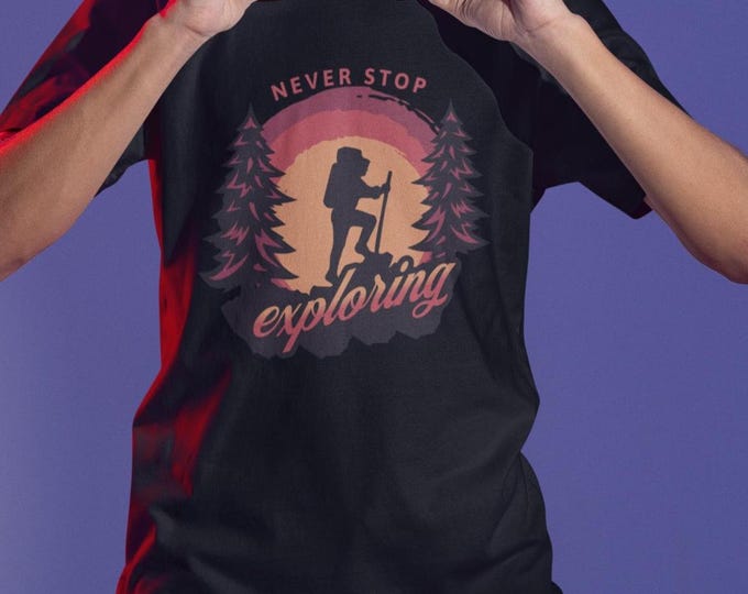 Never Stop Exploring Gamer Tee