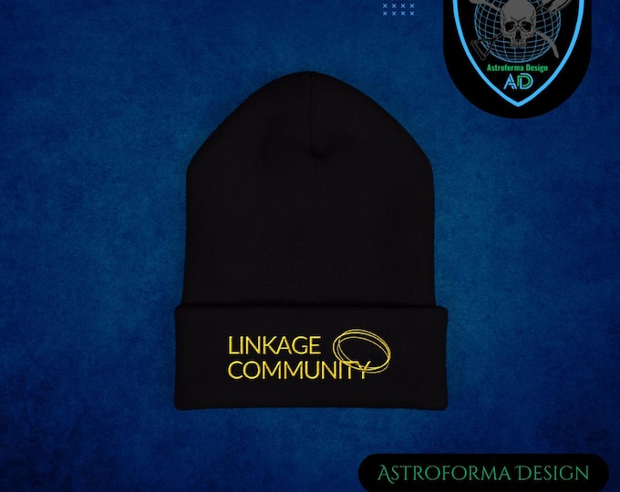 Linkage Classic Cuffed Beanie Embroidered