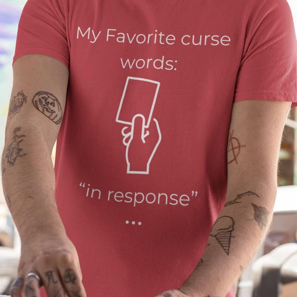 My Favorite Curse Words Tee | Funny Tabletop Game Shirt