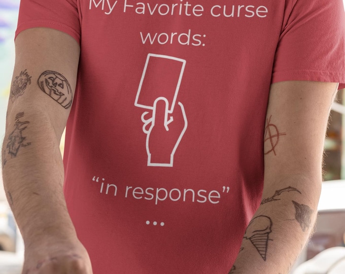 My Favorite Curse Words Tee | Funny Tabletop Game Shirt