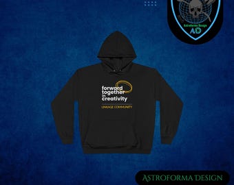 Linkage Community Hoodie: Empowering Art, Sustainable Comfort