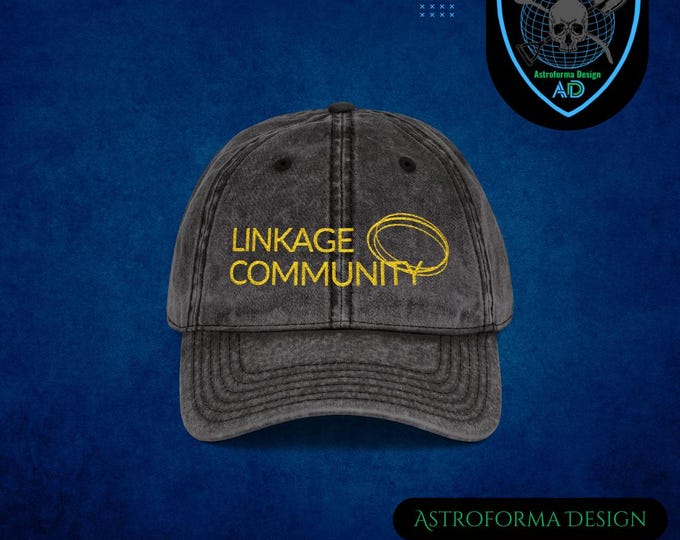 Linkage Vintage Cap Embroidered