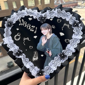 Piquete Kpop personalizado/abanico de mano