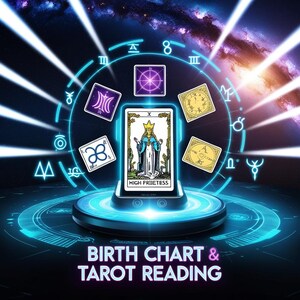 Carta astral y lectura del tarot: guía espiritual profunda y perspectivas futuras