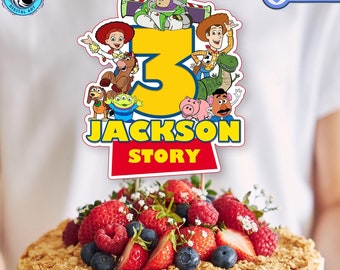 Toy Story Birthday Cake Topper: Custom Printable Decor (Digital File)