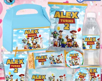 Custom Toy Story Birthday Party Bundle: Digital Decor (Download)