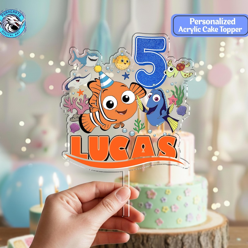 Nemo Cake Topper - Etsy