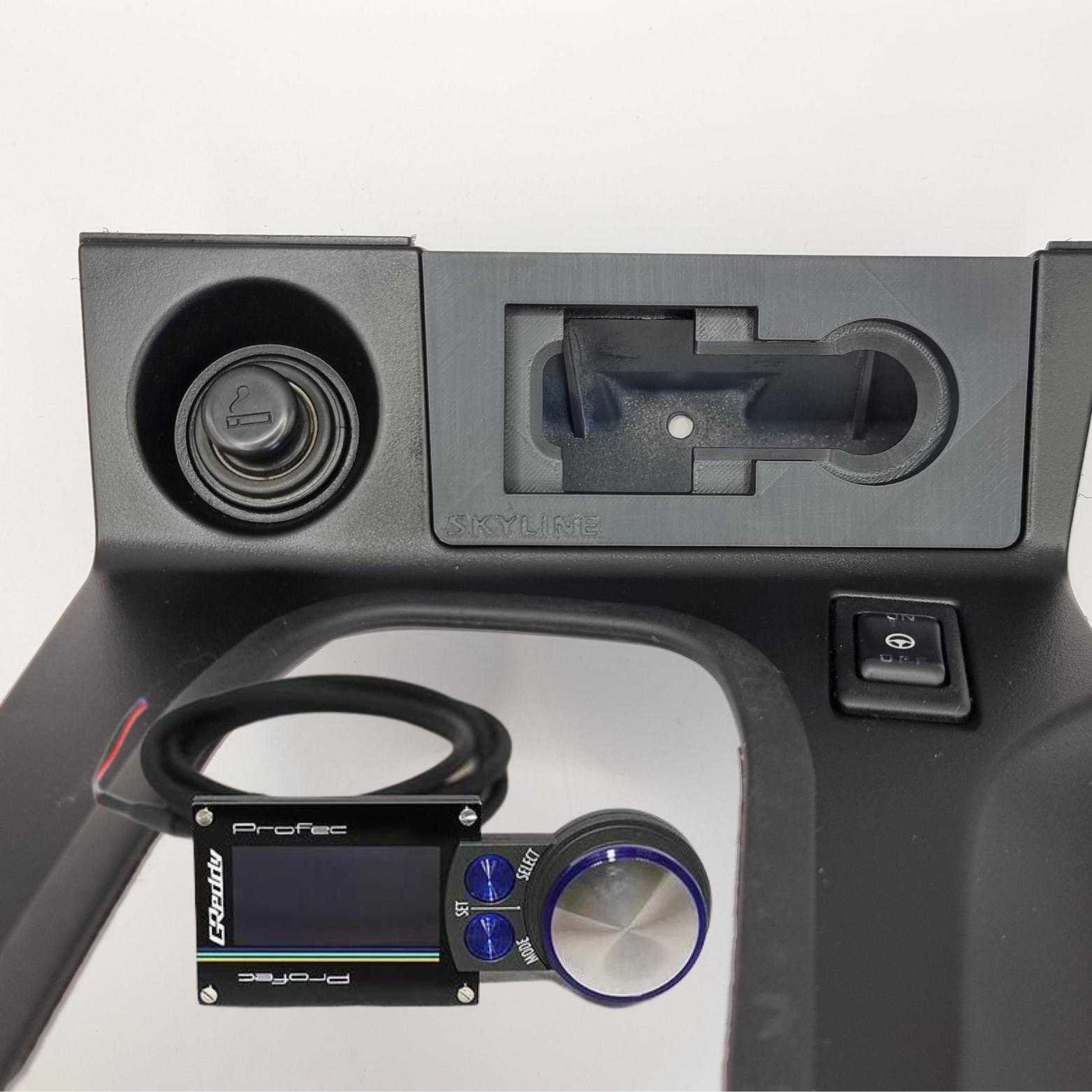 Greddy Profec OLED Boost Controller Holder for Nissan Skyline R34