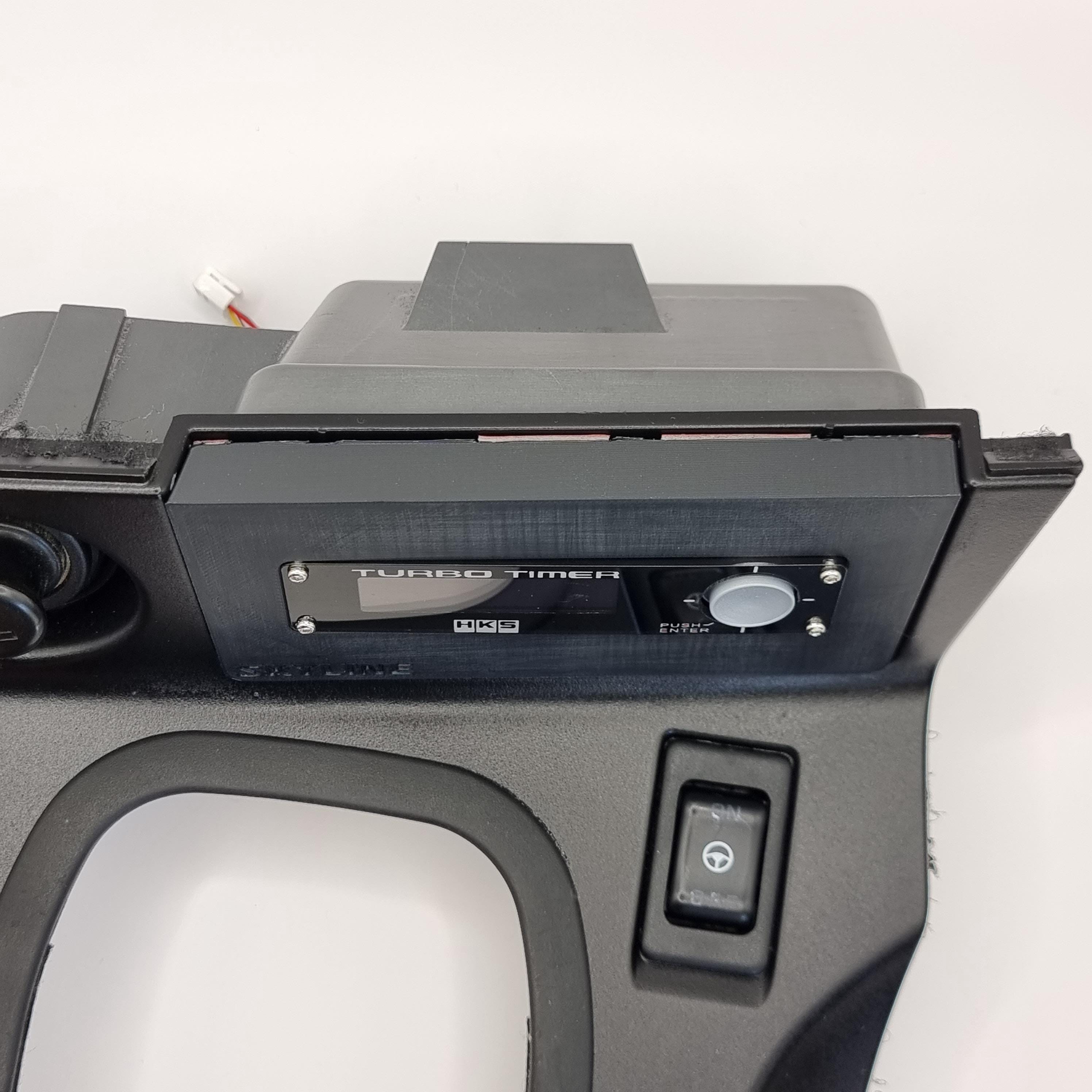 52mm Ash Tray Gauge Holder For Nissan Skyline R34 GT-T/GT-R (1998–2002) – 3D Printed PETG