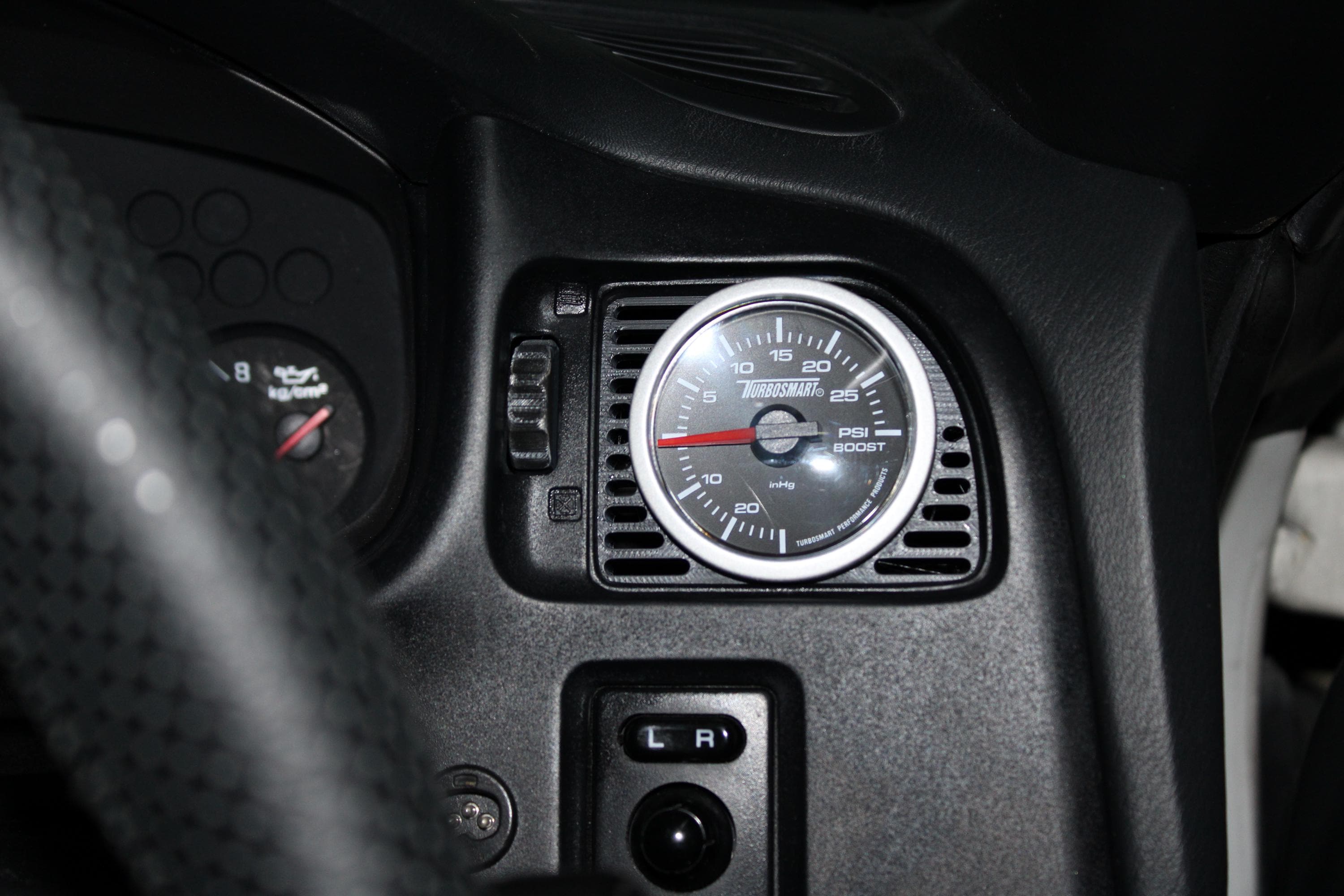 Vent Insert R33 RHS / Driver Side Dashboard Vent 52mm Gauge Holder for Nissan Skyline ...