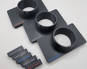 Porta indicatore per posacenere da 52 mm per Nissan Skyline R33 GTS-T/GT-R (1995-1998) PETG - Colorato