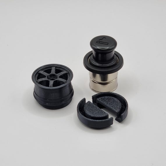cigarette rim Rays/volk TE37 Style Wheel Rim JDM Japanese Cigarette Lighter Smoking  Attachment PETG