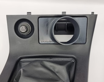 60mm Ash Tray Gauge Holder for Nissan Skyline R33 GTS-T/GT-R (1995-1998) PETG