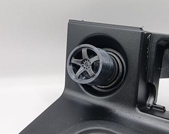 Cerchione in stile Nismo LMGT4 JDM, accessorio per accendisigari giapponese in PETG