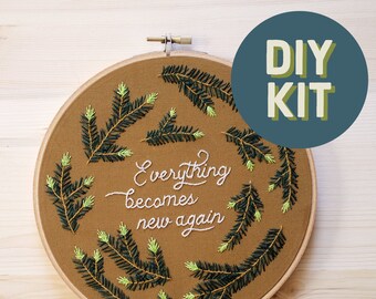 Embroidery kit  etsy Embroidery kit  etsy