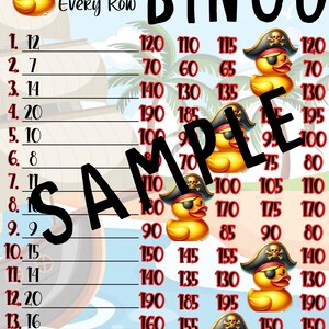 200 Wta Bingo Board