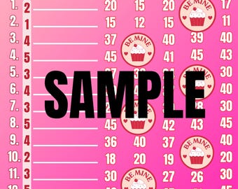 50 WTA Bingo Board